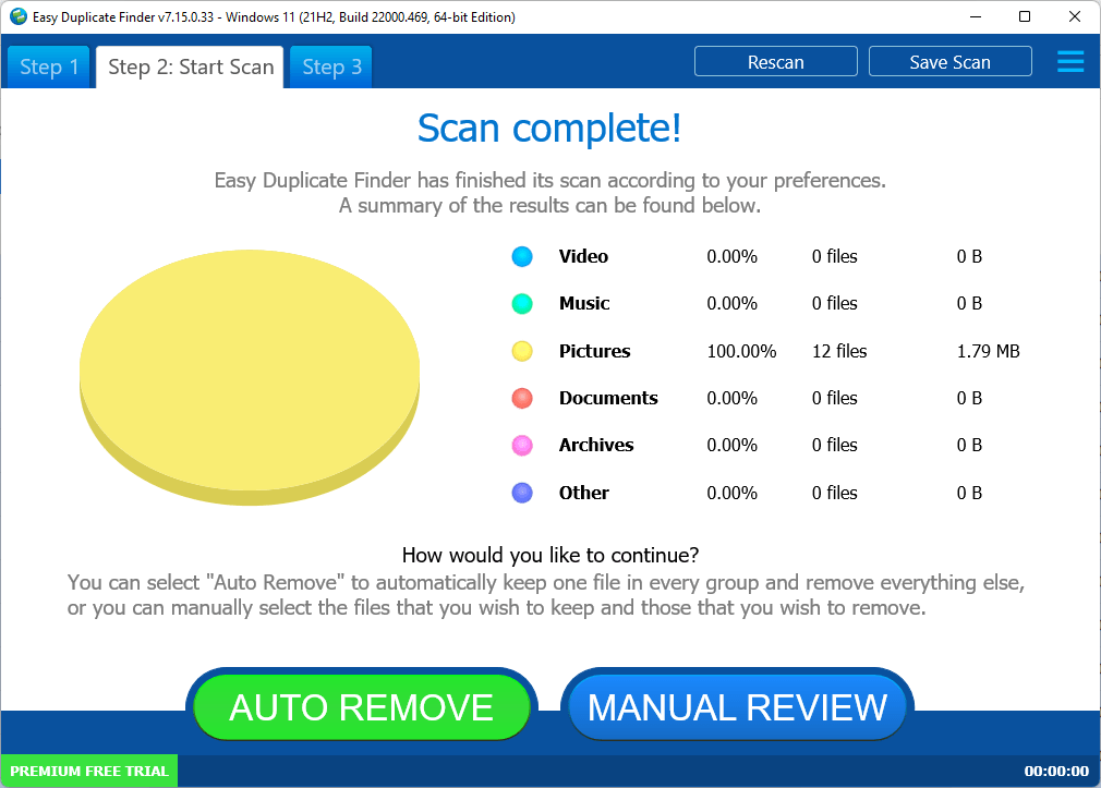 dropbox scan complete